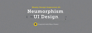 Neumorphismus UI Design Inspiration #4