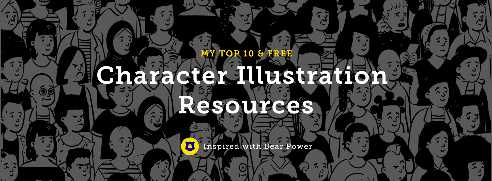 My Top 10 & Free 🤯 Character Illustration Resources 🏆 ✍️ 💪