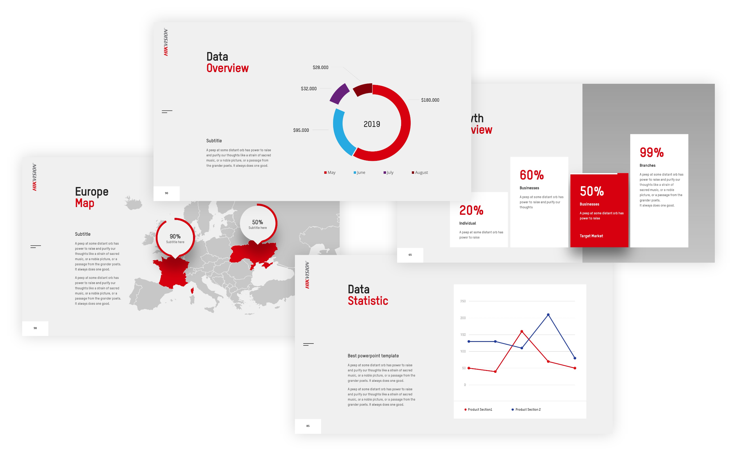 HIKVISION Corporate Powerpoint Template