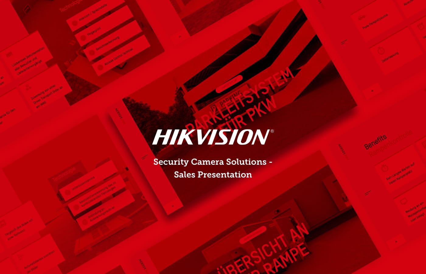 HIKVISION Security Camera Solutions in Logistics Sektor Powerpoint Sales Presentation
